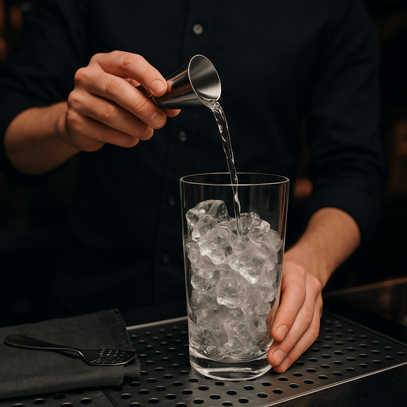 Classic Jigger Measure 25ml & 50ml - Gunmetal - BarBits.co.uk