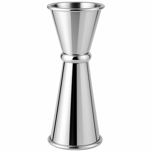 Classic Jigger Measure 25ml & 50ml - Stainless Steel - BarBits.co.uk