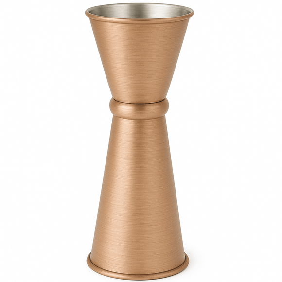 Classic Jigger Measure - Brushed Copper - BarBits.co.uk