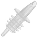Clear Plastic Free Flow Pourers - Pack of 10