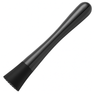 Cocktail Muddler 20.5cm - Black - BarBits.co.uk