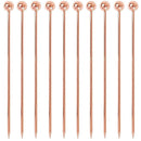 Copper Ball Garnish Picks - Pack of 10 - BarBits.co.uk