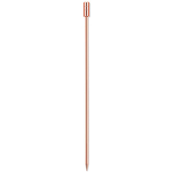 Copper Grooved Top Garnish Picks - Pack of 10 - BarBits.co.uk