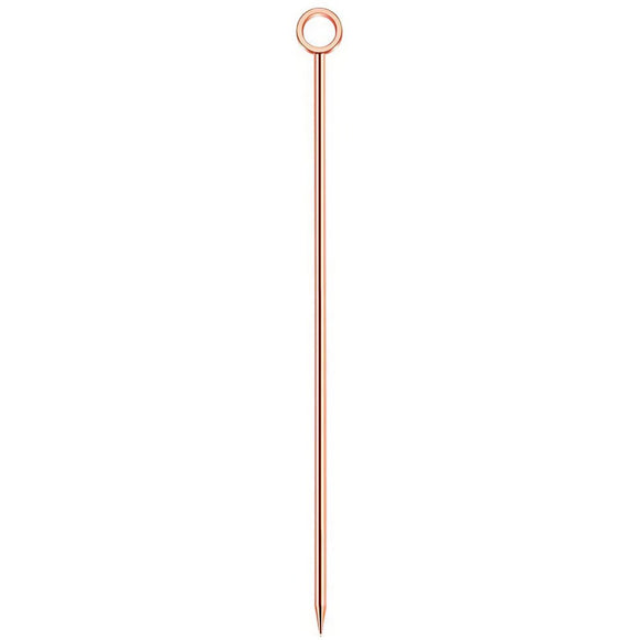 Copper Ring Garnish Picks - Pack of 10 - BarBits.co.uk