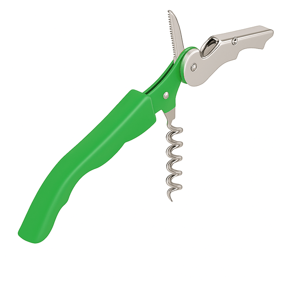 Double Reach Corkscrew - Green - BarBits.co.uk