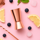 Double Sided Jigger - 25ml & 50ml - Copper - BarBits.co.uk