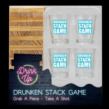 Drunken Stacking Block Game - BarBits.co.uk