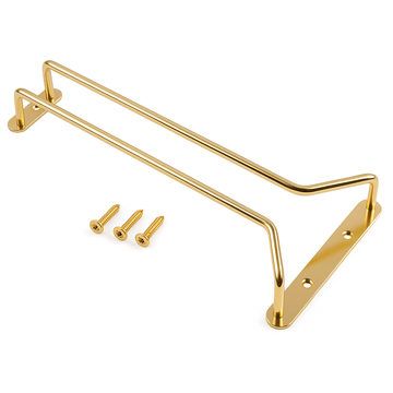 Brass Plated Glass Hanger 10inch