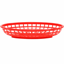 Red Oval Fast Food Baskets - Pack of 6-6