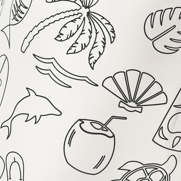 Tiki Tin on Tin Boston Shaker Set - BarBits