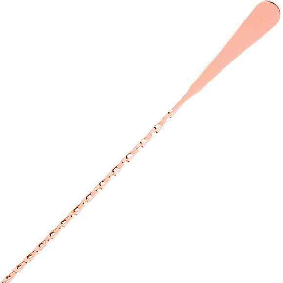 Flat End Bar Spoon 28cm - Copper - BarBits.co.uk