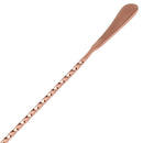 Flat End Long Bar Spoon 45cm - Copper - BarBits.co.uk