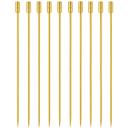 Gold grooved top garnish picks pack of 10 - BarBits.co.uk