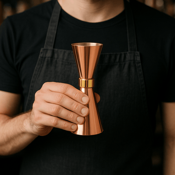 Japanese Cocktail Jigger - Copper Plated - BarBits.co.uk