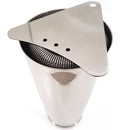 Ninja cocktail strainer showing stainless steel body, spring and integrated handle