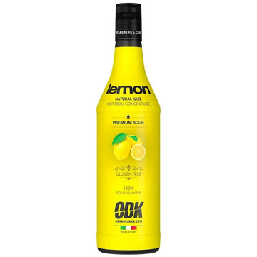 ODK 100% Sicilian Lemon Juice 750ml - BarBits.co.uk