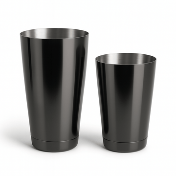 Premium Boston Cocktail Shaker - Gunmetal - BarBits.co.uk