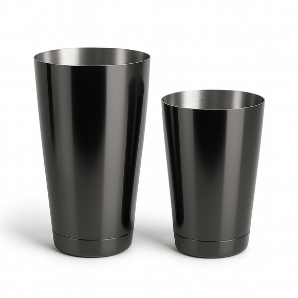 Premium Boston Cocktail Shaker - Gunmetal - BarBits.co.uk