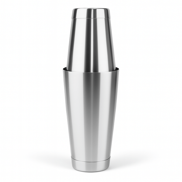 Premium Boston Cocktail Shaker - Stainless Steel - BarBits.co.uk