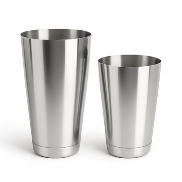 Premium Boston Cocktail Shaker - Stainless Steel - BarBits.co.uk