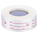 Red Removable Day & Use By Labels - 25 x 50mm - BarBits.co.uk