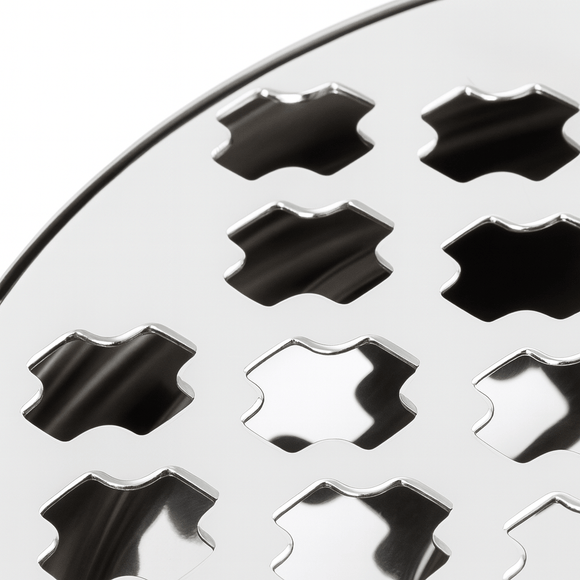 Round stainless steel drip tray 6 inch spill control tray durable easy clean design for bars - BarBits.co.uk