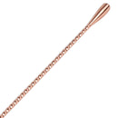 Round End Long Bar Spoon 45cm - Copper - BarBits.co.uk
