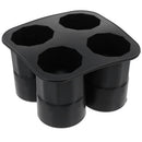 Silicone Ice Shot Glass Mould - Black - BarBits.co.uk