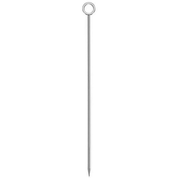 Silver Ring Garnish Picks - Pack of 10 - BarBits.co.uk