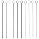 Silver Ring Garnish Picks - Pack of 10 - BarBits.co.uk