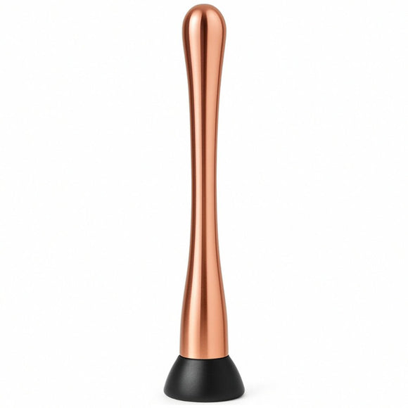 Slim Cocktail Muddler 23cm - Copper Plated - BarBits.co.uk