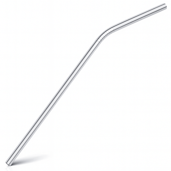 Stainless Steel Straws - Pack of 4 - BarBits.co.uk