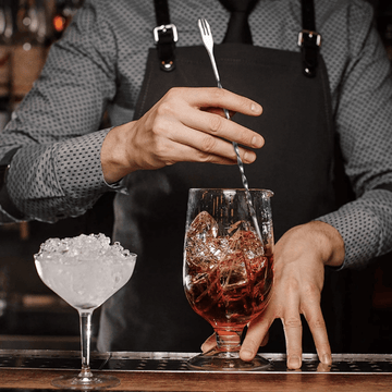 Trident Cocktail Bar Spoon 32cm - Copper - BarBits.co.uk