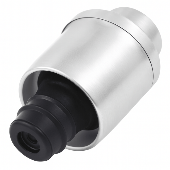 Vacuum Wine Stopper With Dial - Stainless Steel - BarBits.co.uk