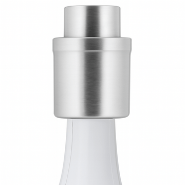 Vacuum Wine Stopper With Dial - Stainless Steel - BarBits.co.uk