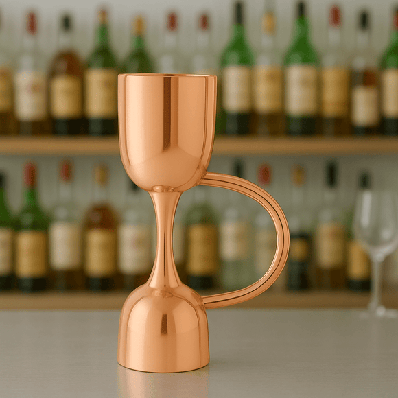 Volaro™ Cocktail Jigger - Copper Plated - BarBits.co.uk