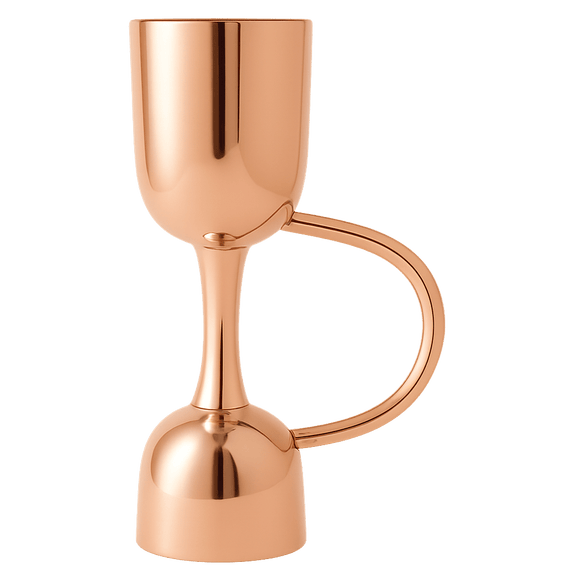 Volaro™ Cocktail Jigger - Copper Plated - BarBits.co.uk