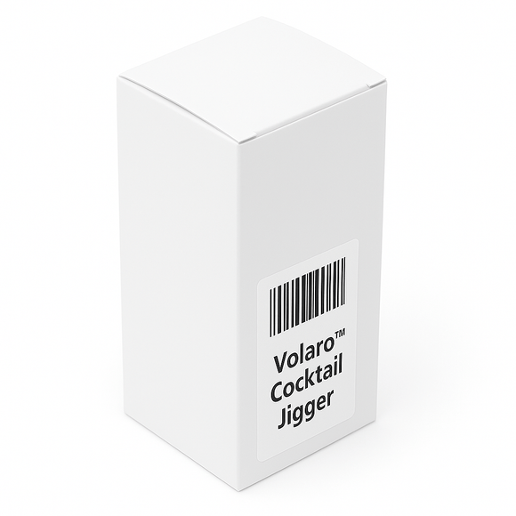 Volaro™ Cocktail Jigger - Gun Metal - BarBits.co.uk