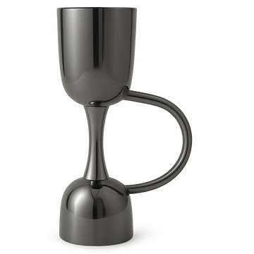Volaro™ Cocktail Jigger - Gun Metal - BarBits.co.uk