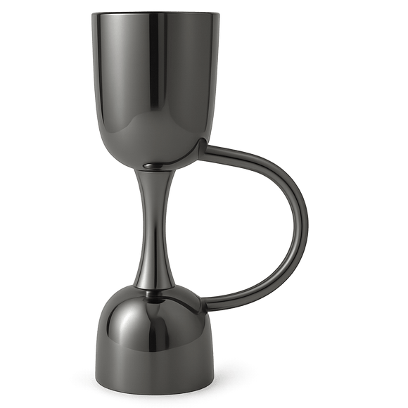 Volaro™ Cocktail Jigger - Gun Metal - BarBits.co.uk