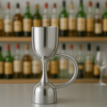 Volaro™ Cocktail Jigger - Stainless Steel - BarBits.co.uk