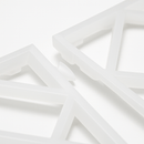White Plastic Glass Mats - Pack of 10 - BarBits.co.uk