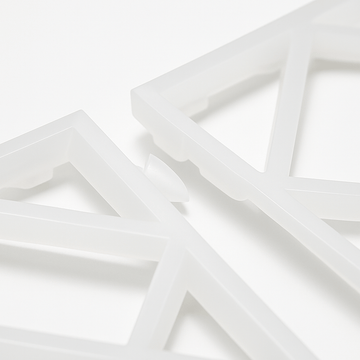 White Plastic Glass Mats - Pack of 10 - BarBits.co.uk