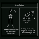 Wine Bottle Re - Sealers - Pack of 10 - BarBits.co.uk