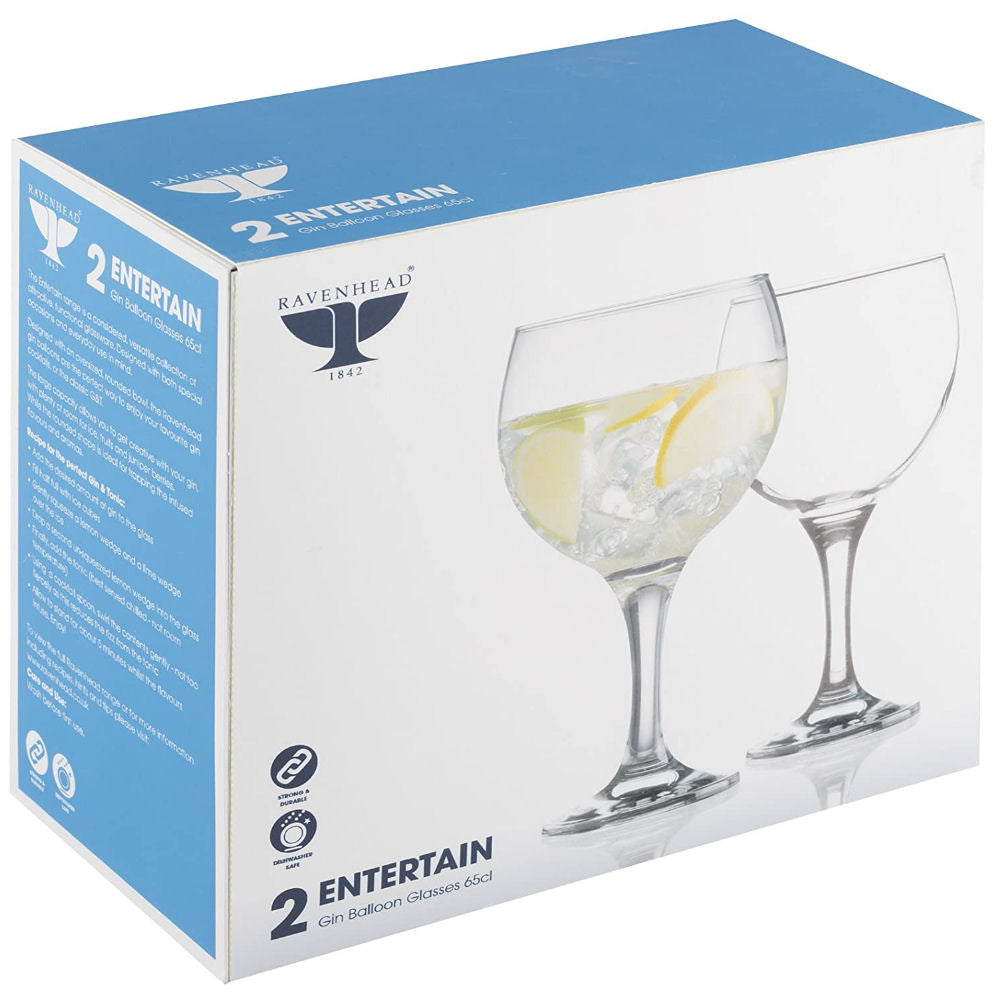 Balloon Gin Glasses 650ml - Pack of 2