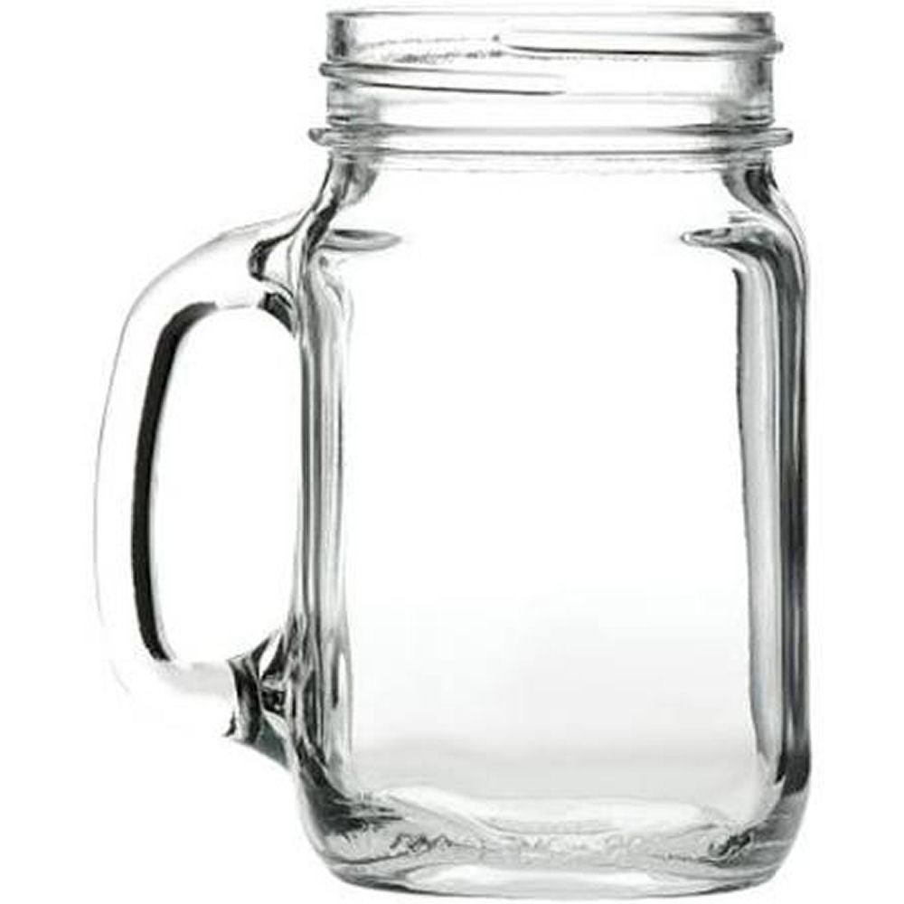 Mason Glass Drinking Jar 22oz - 0