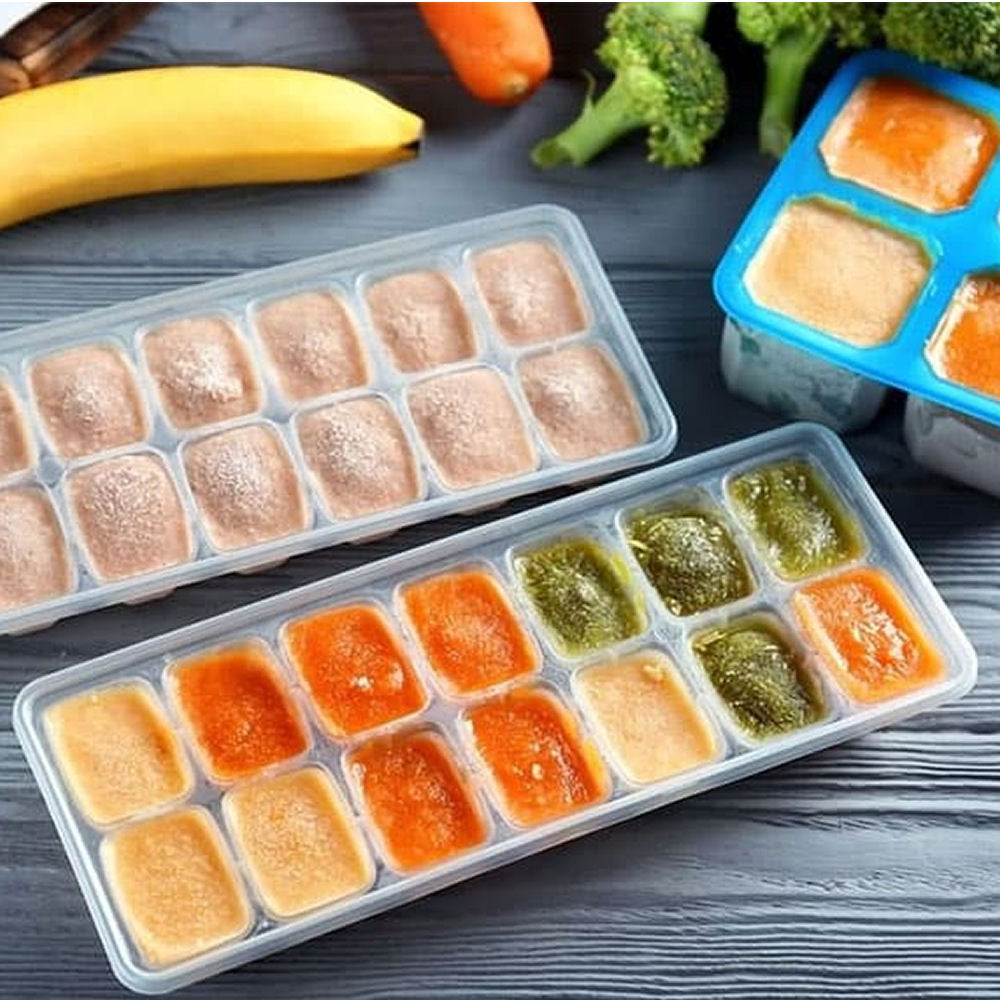 Plastic Ice Cube Tray - 14 Slots