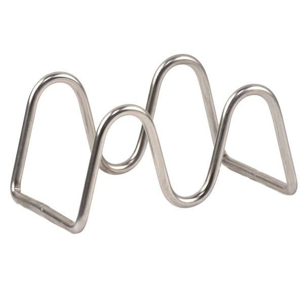 Wire Taco Holder Stainess Steel - 1-2 Slots