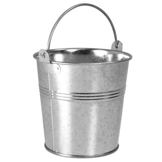 Galvanised Steel Serving Bucket 10cm