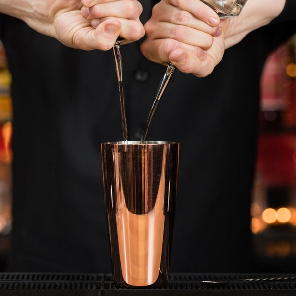 Boston Cocktail Shaker Tin 28oz - Copper Plated